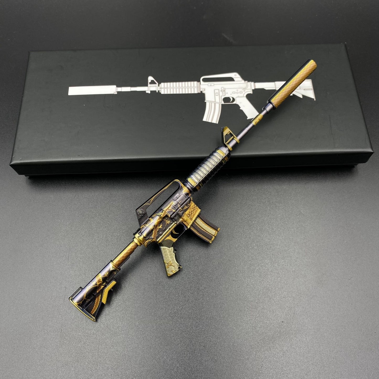 CS2 Hot Game Skin - M4A1-S Mini Gun Replica Collection For Collectible