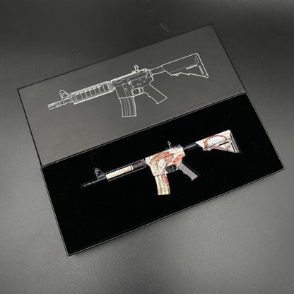 Hot Game CS Skin M4A4 The Dragon King Mini Metal Replica For Collectible