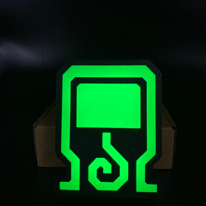 3D Printed Monster Mega Potion Gamer Potion Symbol LED Night Light, Game Room Decor Gift