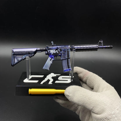 CS Game Skin M4A4 X‑Ray Mini Metal Game Replica For Collection