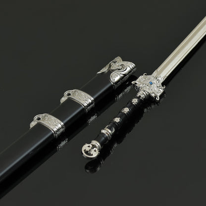 Chinese Wuxia Sword Replica Yu Lin Ling Sword from Sword of Coming Mini Wuxia Metal Sword Collectible