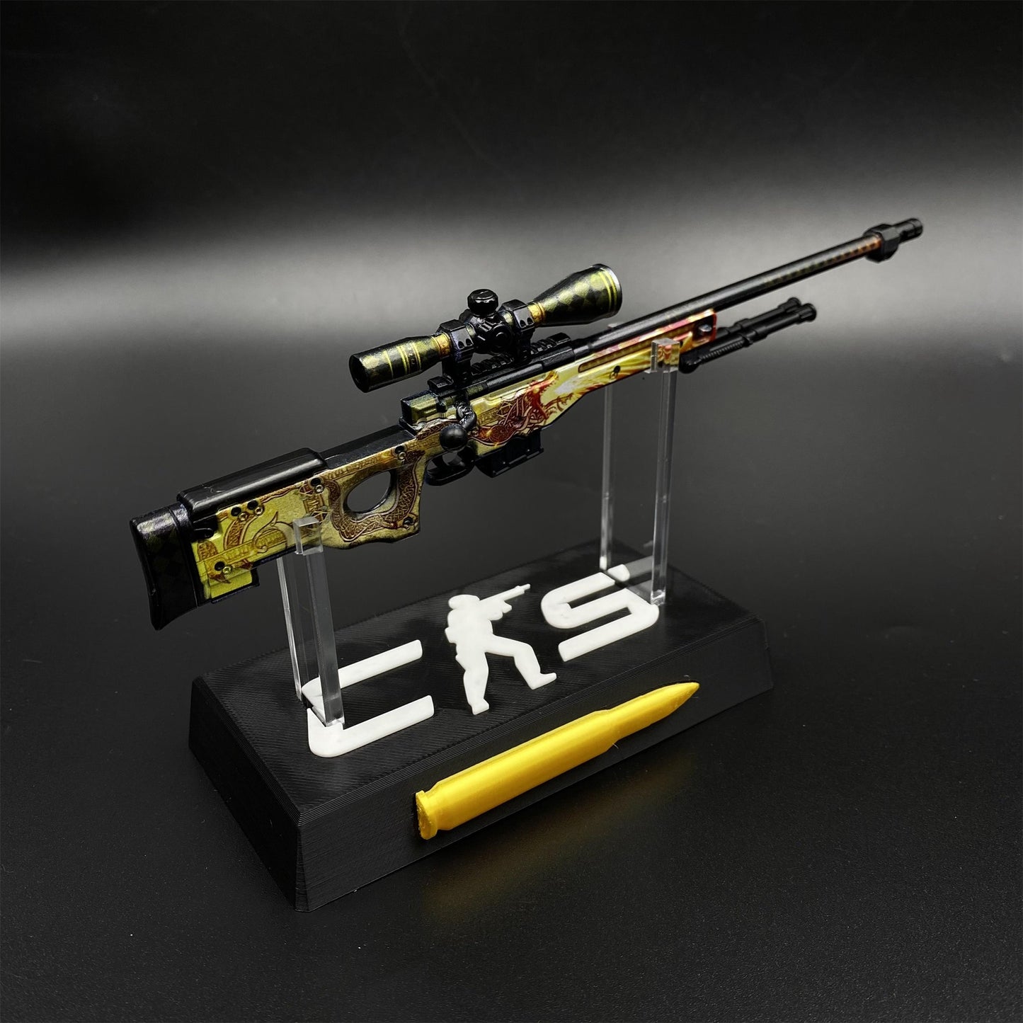 CS2 Game Peripheral - Dragon Lore AWP Metal Replica Game Prop Collectible