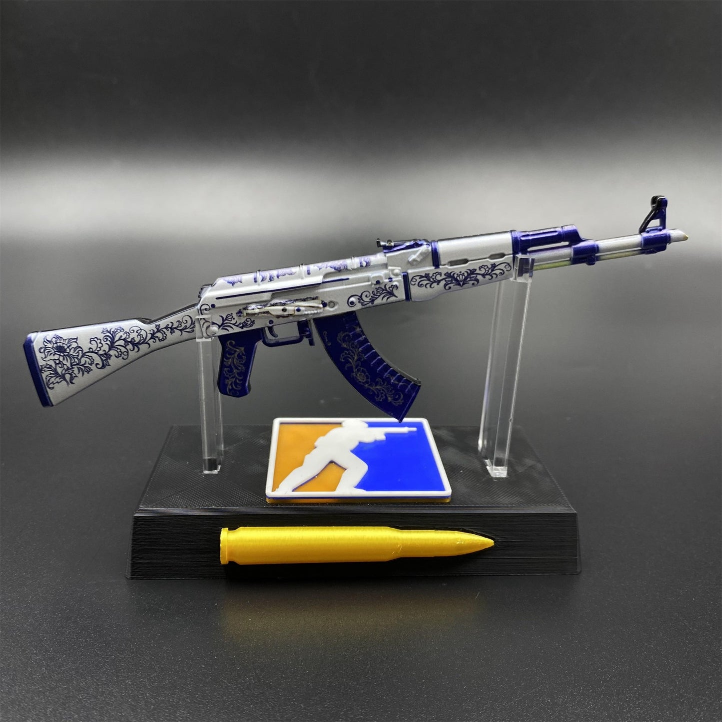 Hot Game CS2 Inheritance AK47 Metal Replica Game Prop Collectible