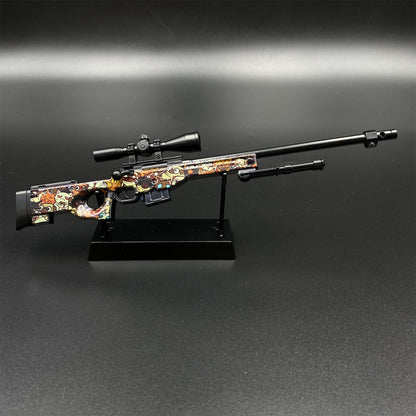 Hot Game CS2 PAW AWP Sniper Rifle Metal Replica Game Prop Collectible