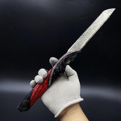 Hot Game Delta Force Dark Star 40CM/15.74" Metal Knife Replica Alloy Collectible Blade Ornament
