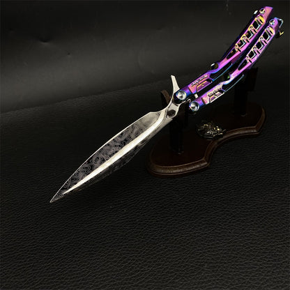 Arena Berakout Neon Phantom Butterfly Knife Replica For Collection