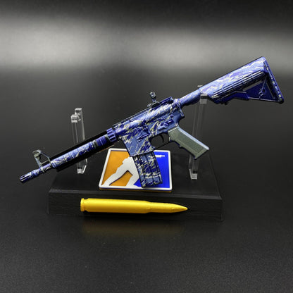 M4A4 Naval Shred Camo Gun CS2 Game Replica For Collectible