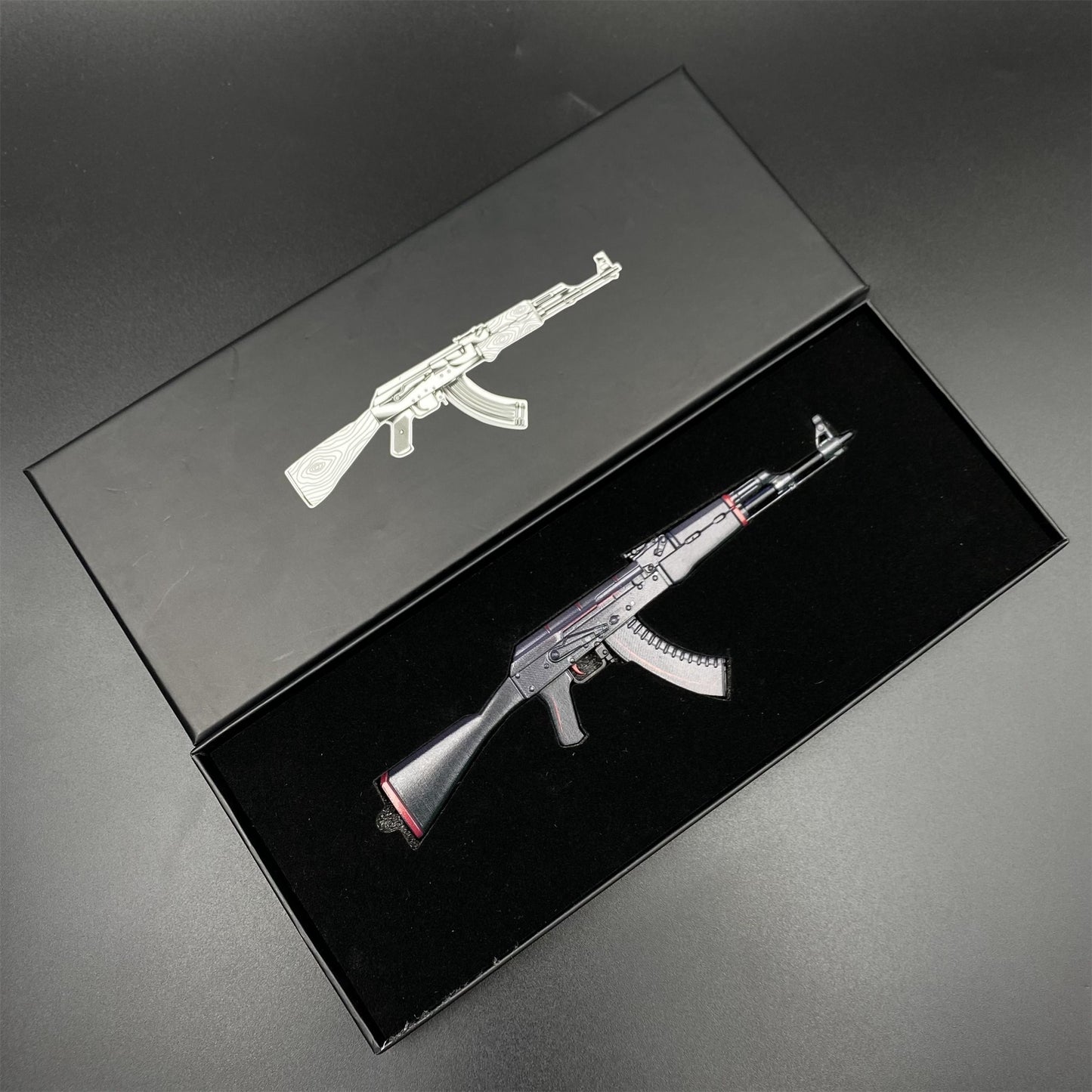 Hot Game CS2 Redline AK47 Metal Replica Game Prop Collectible
