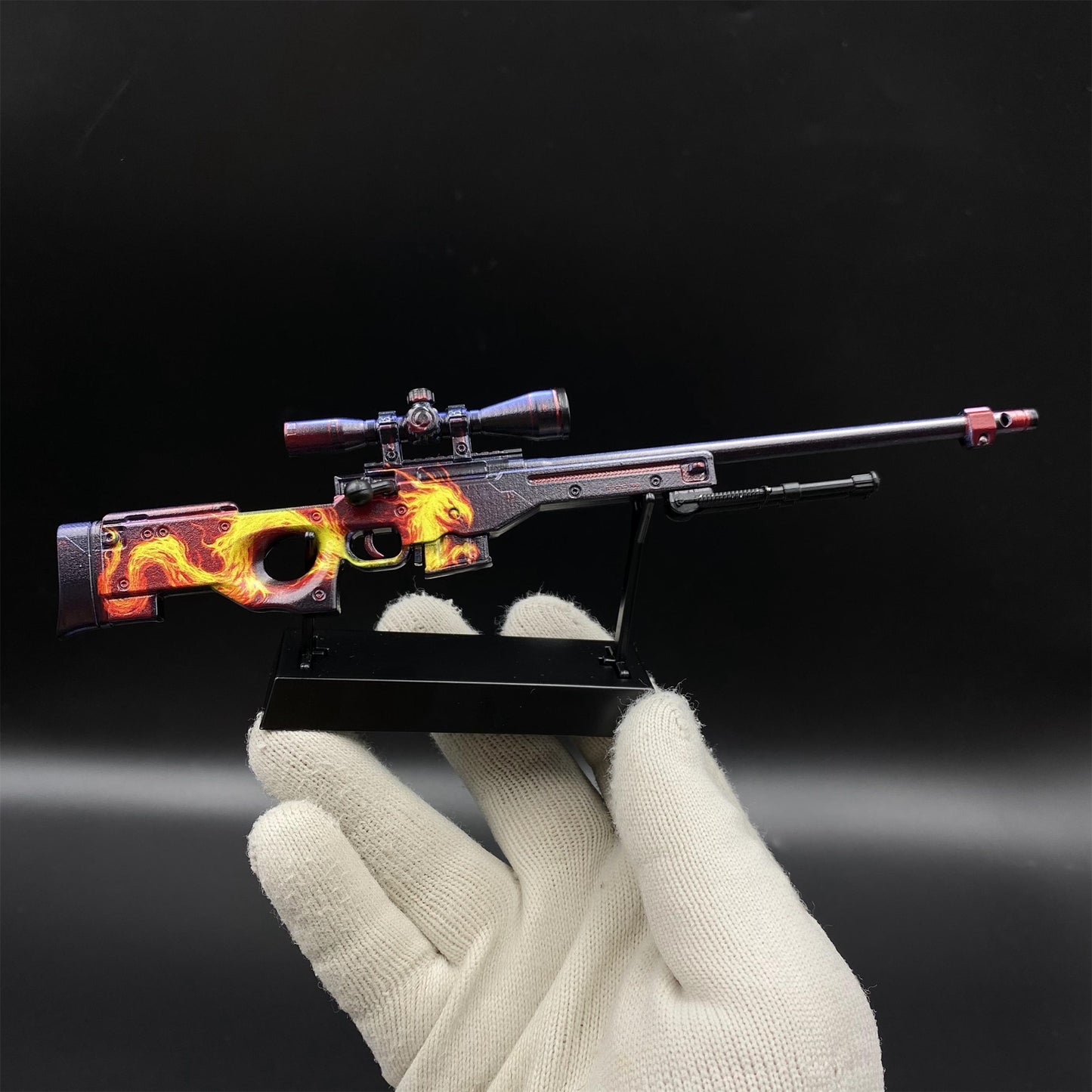 Hot Game CS2 Wildfire AWP Metal Replica Game Prop Collectible