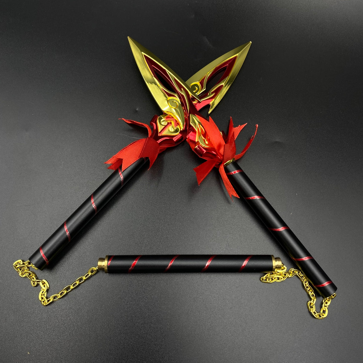 Valorant Long Xiang San Jie Spear Replica Chinese Dragon Spear Cosplay Prop