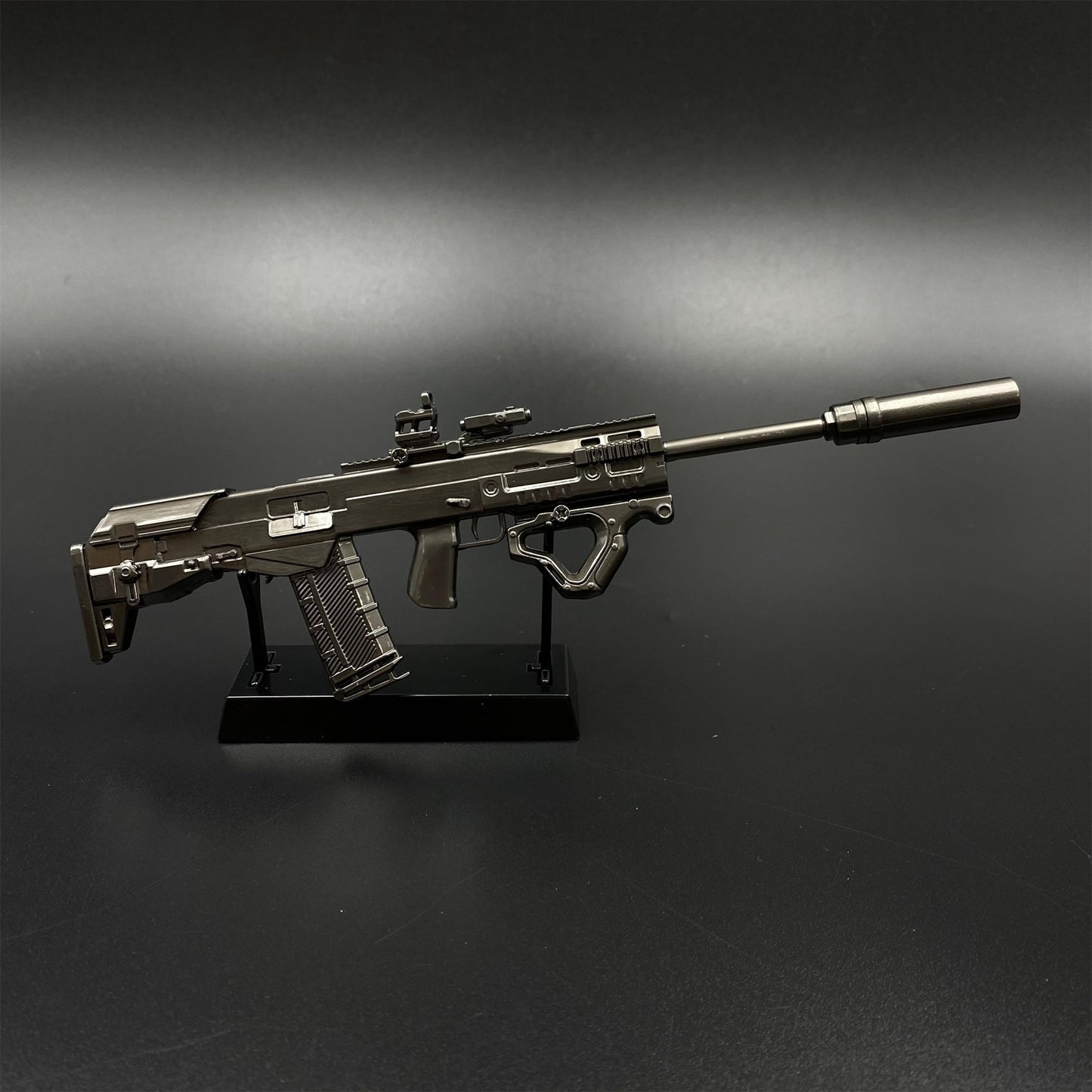 DF Tactical ASh-12 Assault Rifle Metal Miniature Modernized Tiny Gun