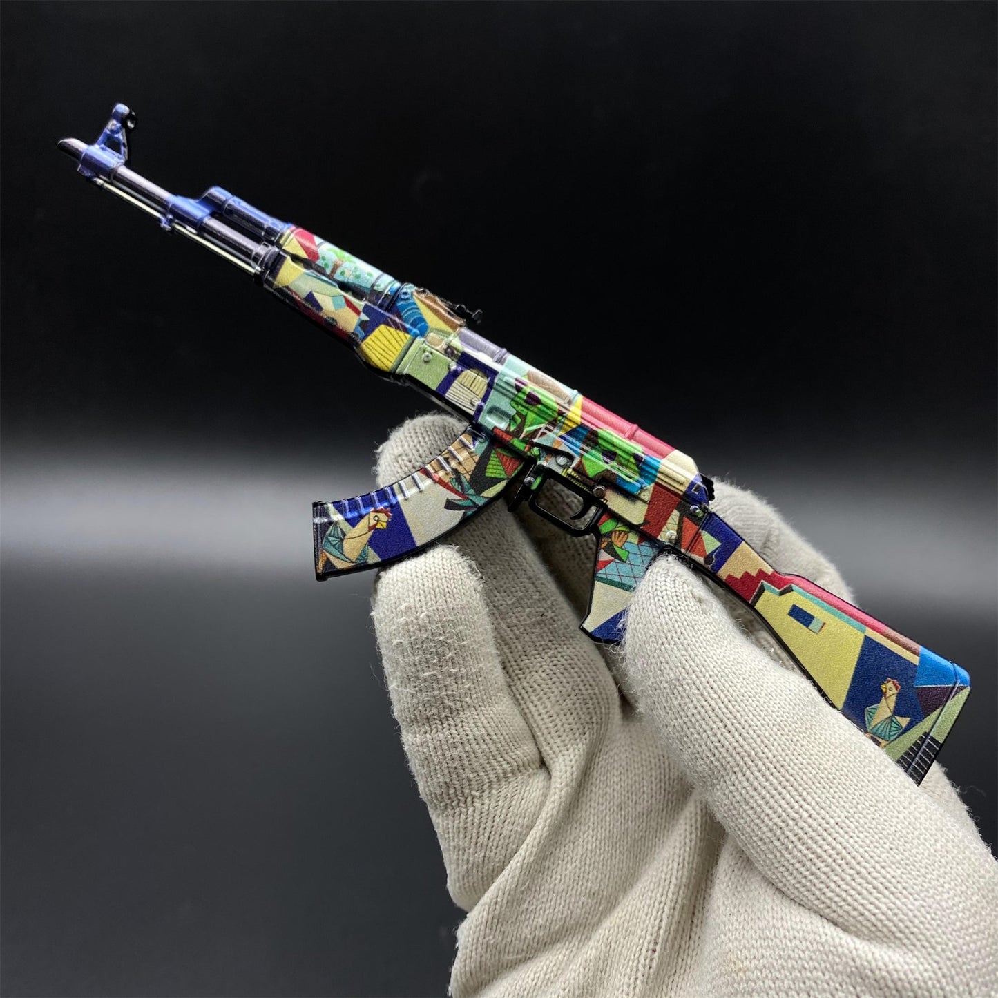 Hot Game CS2 AK47 Leet Museo Metal Replica Game Prop Collectible