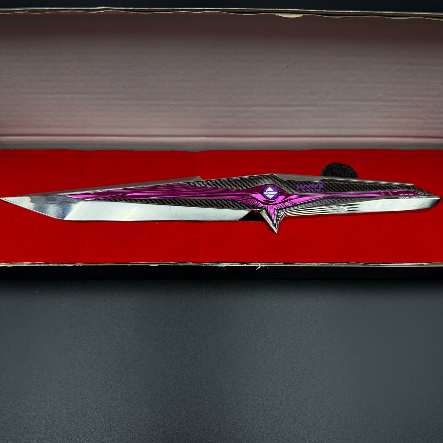 1:1 S9 Season New Knife Skin Falling Star Delta  Force Game Knife IRL Replica Knife Blunt Blade