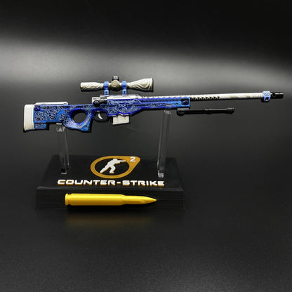 CS2 Game Peripheral - Tiny Gun Gungnir AWP Metal Replica Game Prop Collectible