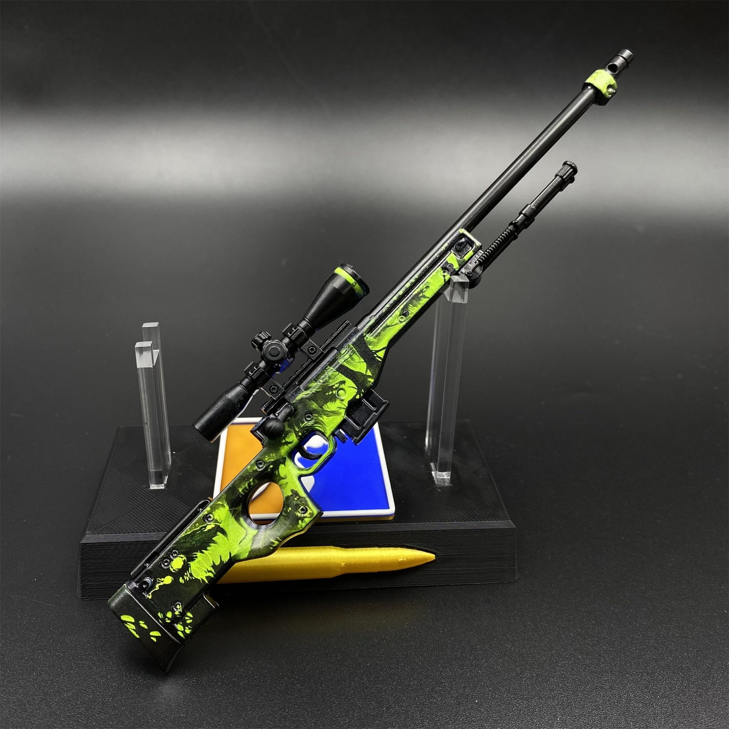 Hot Game CS2 Containment Breach AWP Metal Replica Game Prop Collectible