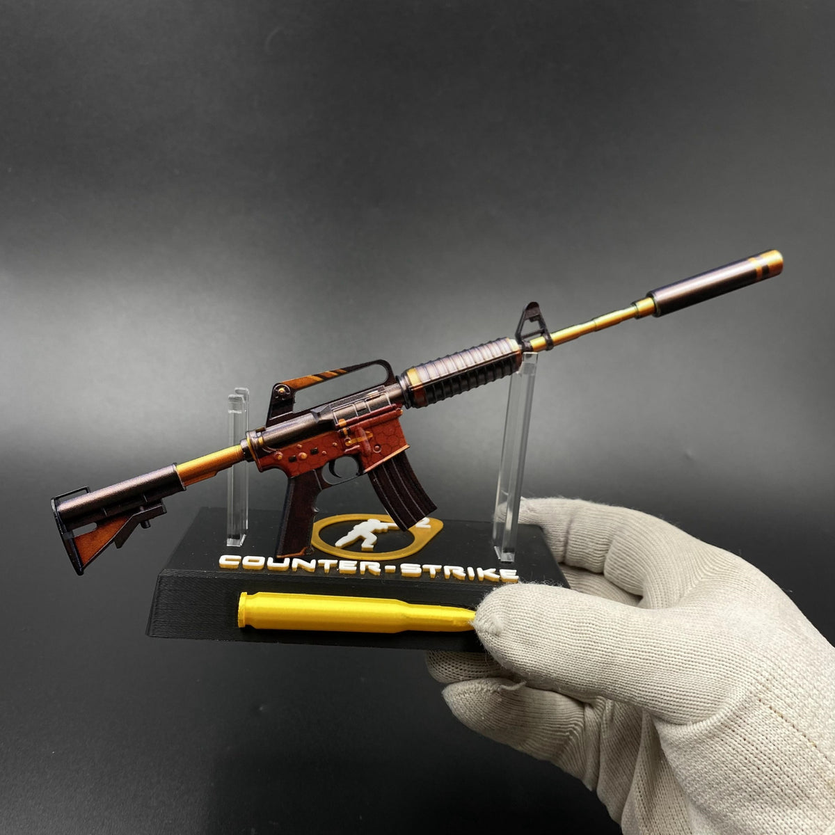 CS M4A1‑S Atomic Alloy Gun Replica for Collectible
