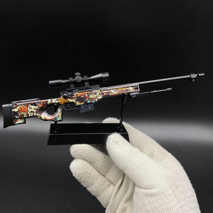 Hot Game CS2 PAW AWP Sniper Rifle Metal Replica Game Prop Collectible