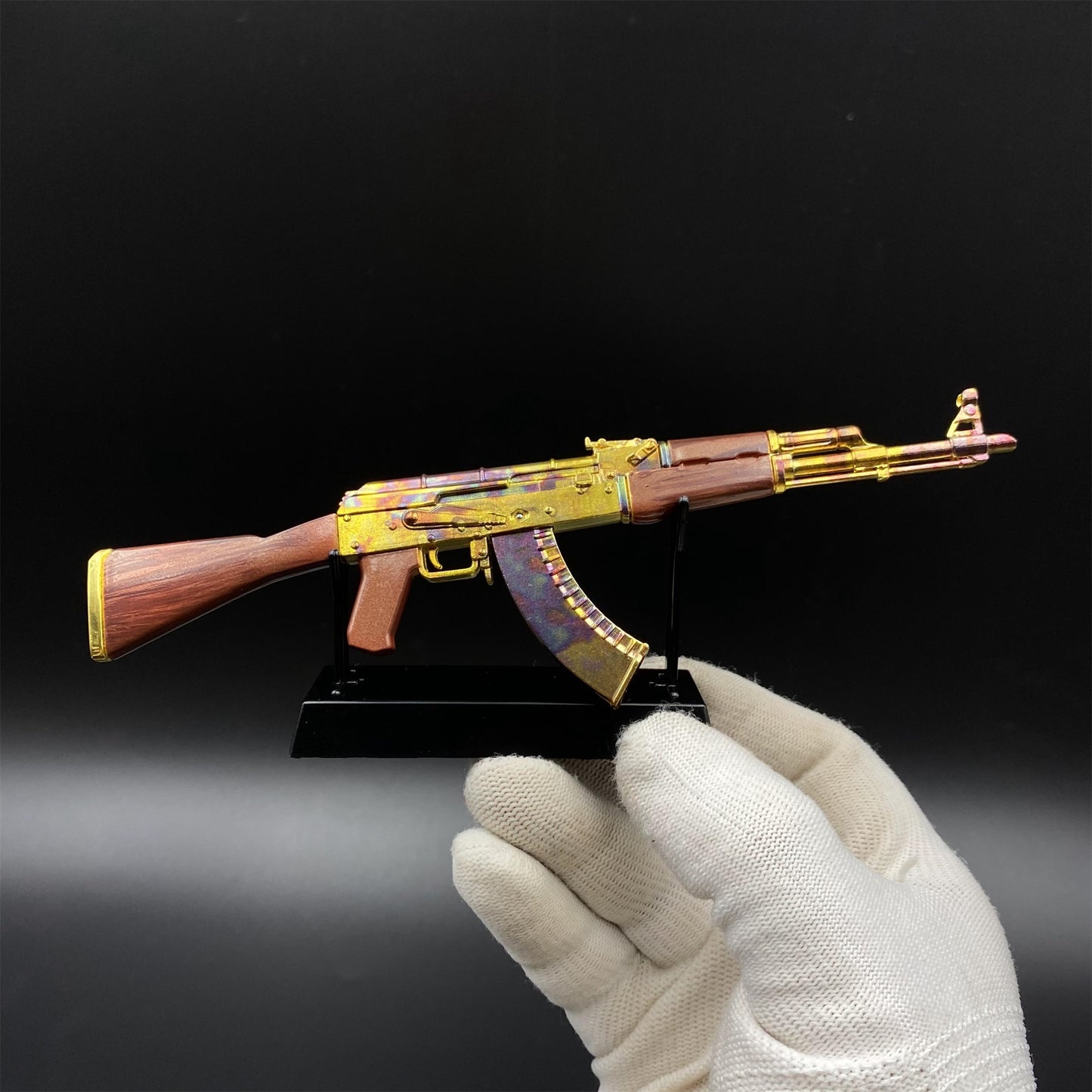 Hot Game CSGO AK‑47 Case Hardened Mini Metal Replica