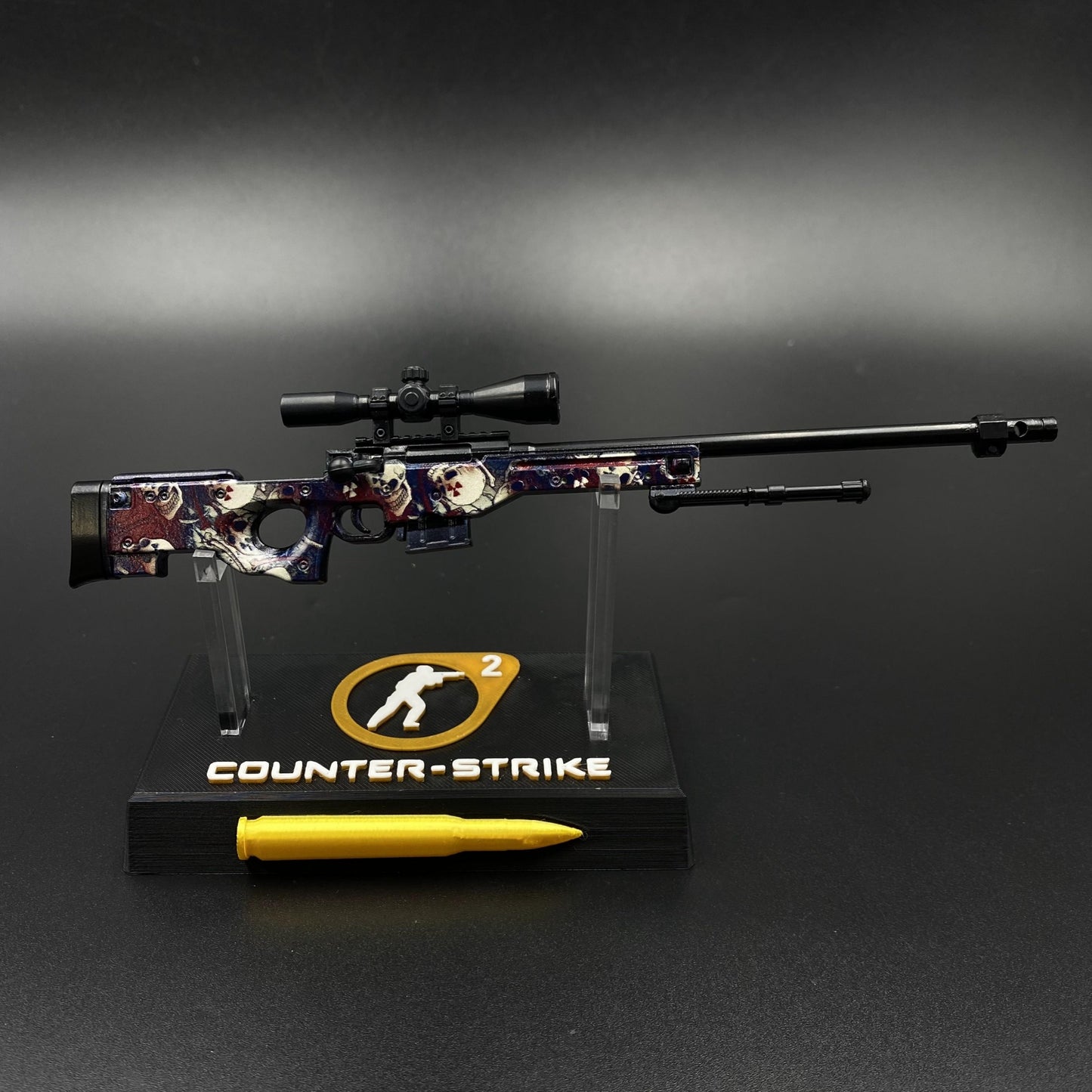 Tiny Gun CS AWP Acheron Metal Miniature For Collectible