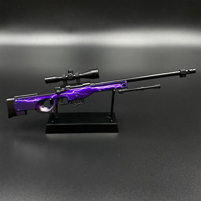 Hot Game CS2 Lightning Strike AWP Metal Replica Game Prop Collectible
