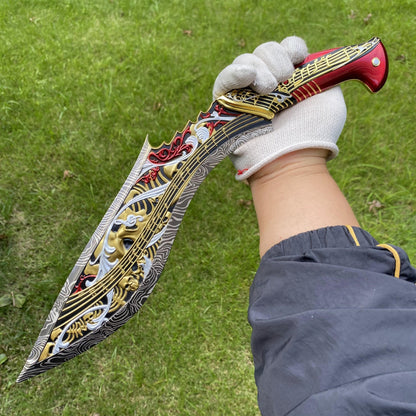 40CM/15.74" Delta Force Elegy Hot Game Weapon Replica - Game Collectible Decorative Ornament