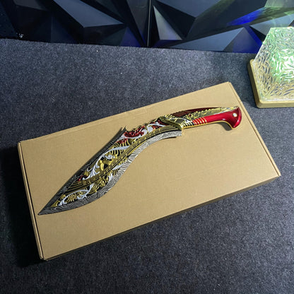 40CM/15.74" Delta Force Elegy Hot Game Weapon Replica - Game Collectible Decorative Ornament