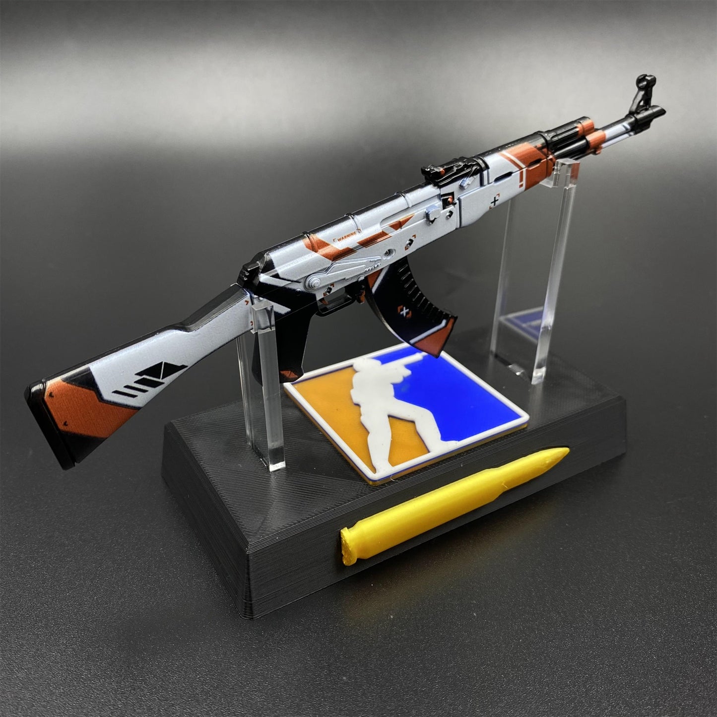 CS2 Game Peripheral - Asiimov AK-47 Gun Replica Game Prop Collectible