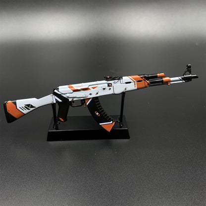 CS2 Game Peripheral - Asiimov AK-47 Gun Replica Game Prop Collectible