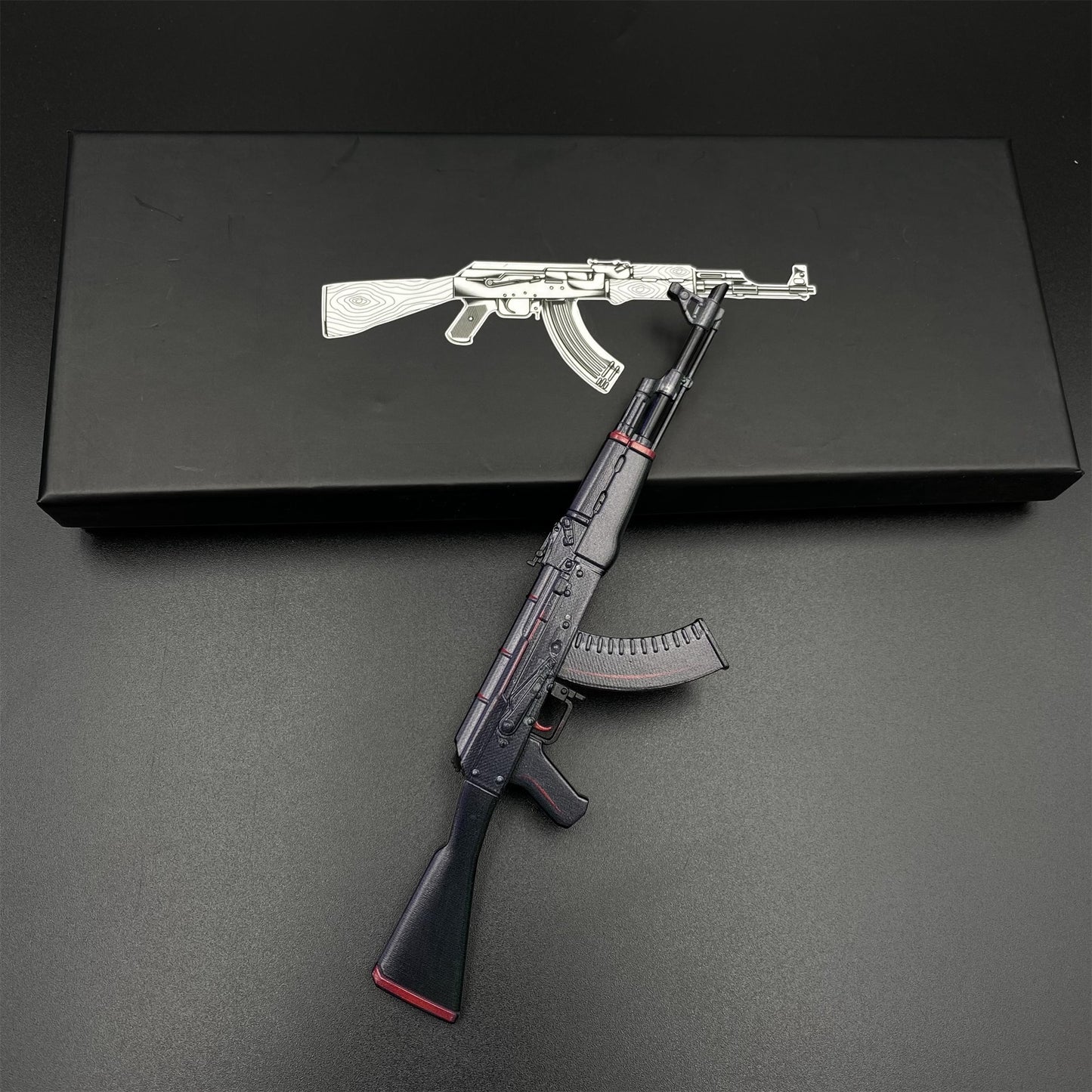 Hot Game CS2 Redline AK47 Metal Replica Game Prop Collectible