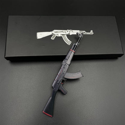 Hot Game CS2 Redline AK47 Metal Replica Game Prop Collectible