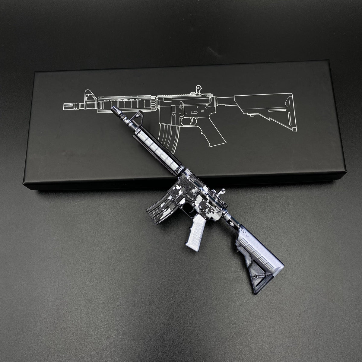 CS Hot Skin M4A4 Urban DDPAT Miniature Mini Metal Replica For Collectible