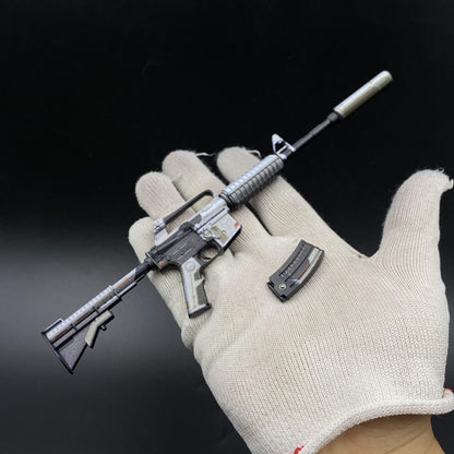 CS2 Game Peripheral - Mecha Industries M4A1-S Metal Replica Game Prop Collectible