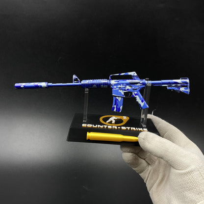 CS2 Game Peripheral - Bright Water M4A1-S Metal Replica Game Prop Collectible
