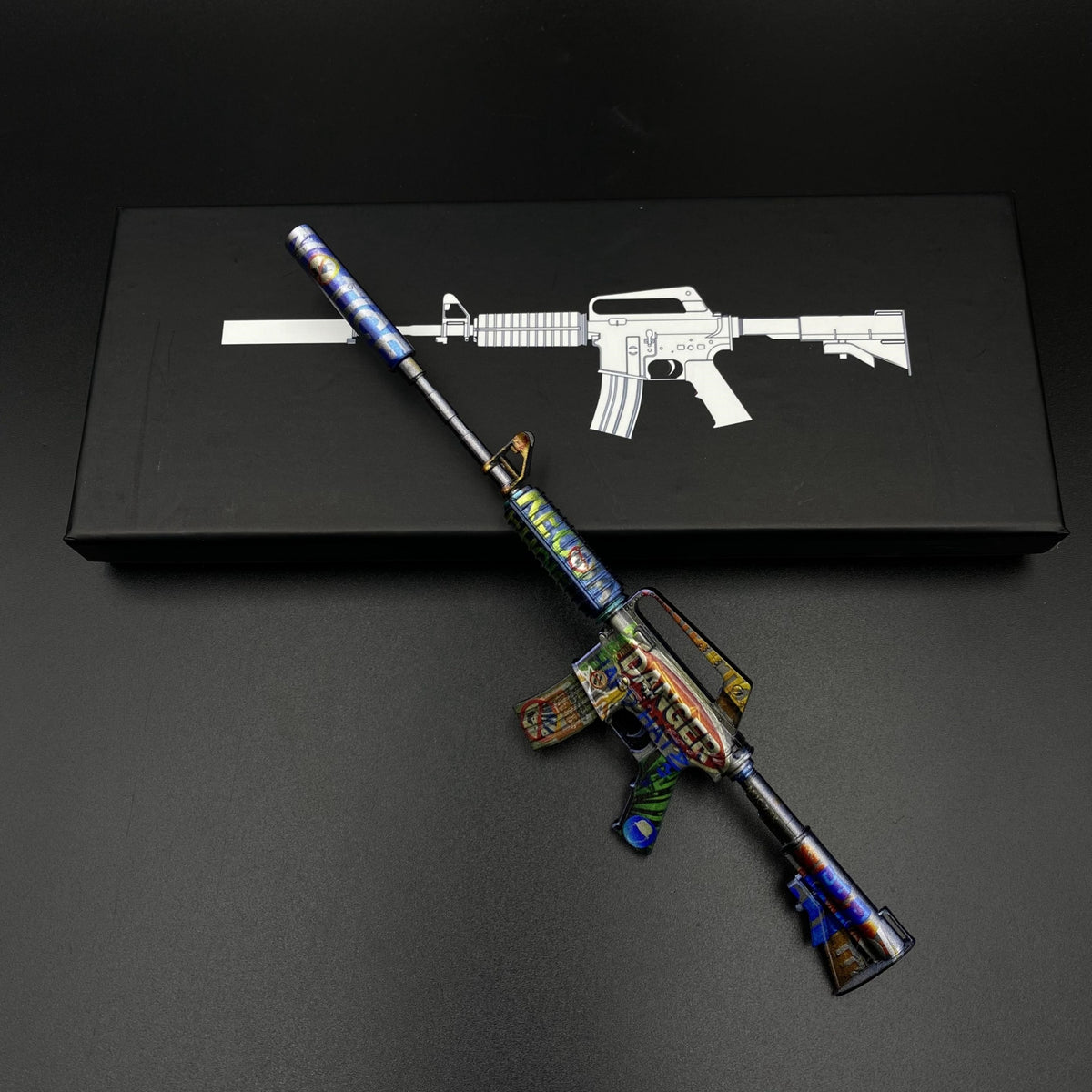 CS Imminent Danger M4A1-S Metal Replica Game Prop Collectible