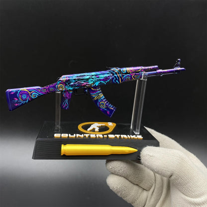Hot Game CS2 Nightwish AK47 Metal Replica Game Prop Collectible