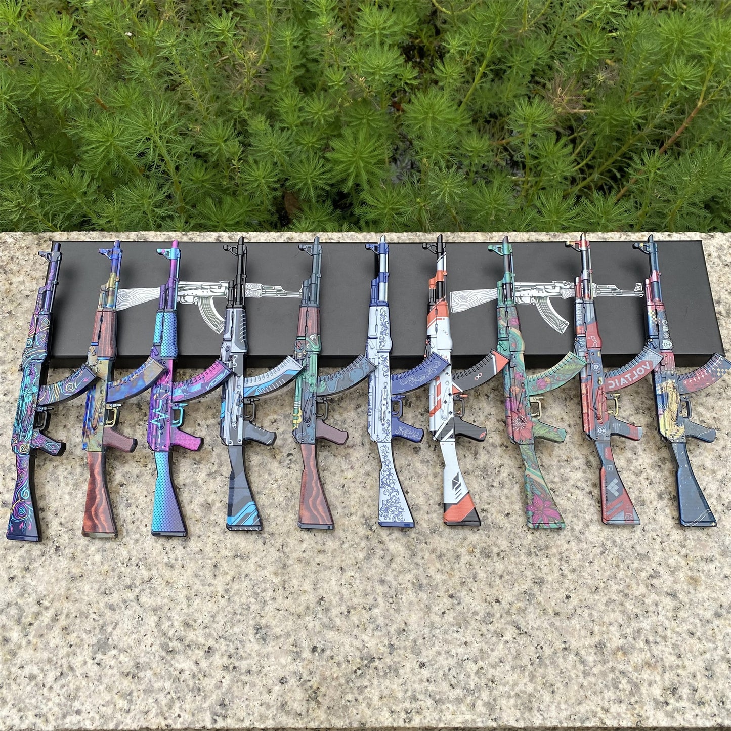 CS AK-47 Hot Skin Gun Miniature Collection