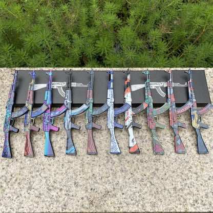 CS AK-47 Hot Skin Gun Miniature Collection