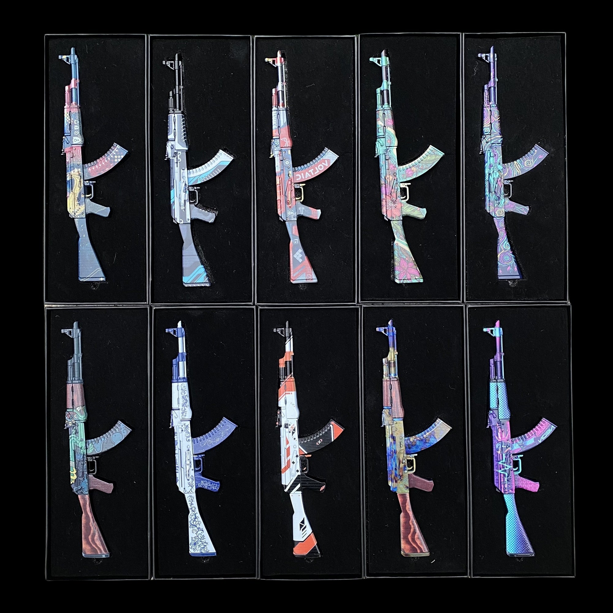 CSGO AK-47 Hot Skin Gun Miniature Collection – Miniwarrior