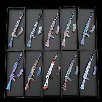 CS AK-47 Hot Skin Gun Miniature Collection