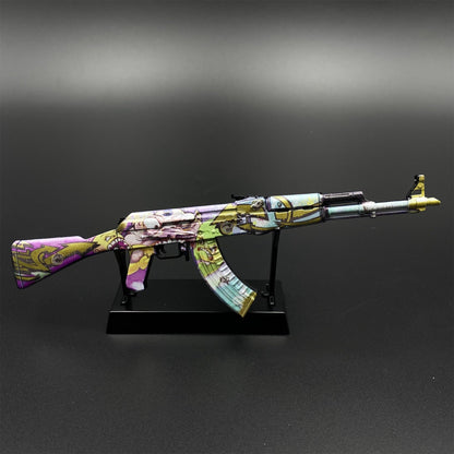 Metal Tiny CS2 Hot Skin B the Monster AK47 Gun Miniature For Collection