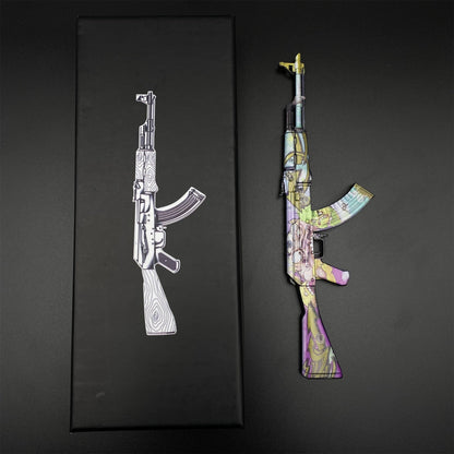 Metal Tiny CS2 Hot Skin B the Monster AK47 Gun Miniature For Collection
