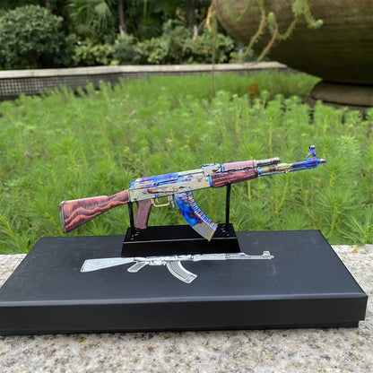 AK47 Case Hardened Metal Miniature