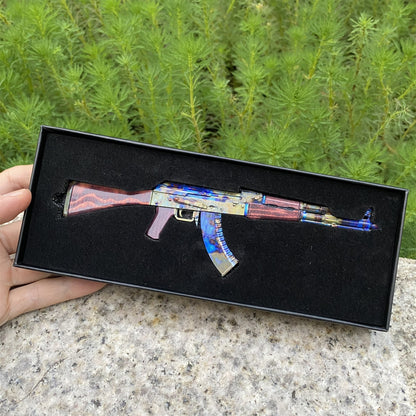AK47 Case Hardened Metal Miniature