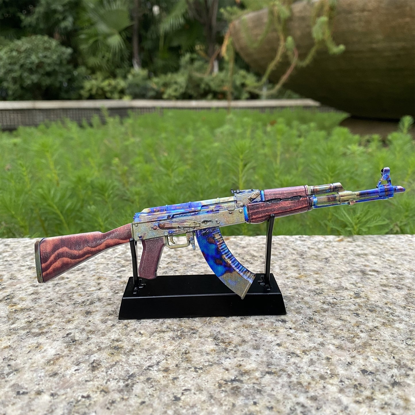 AK47 Case Hardened Metal Miniature