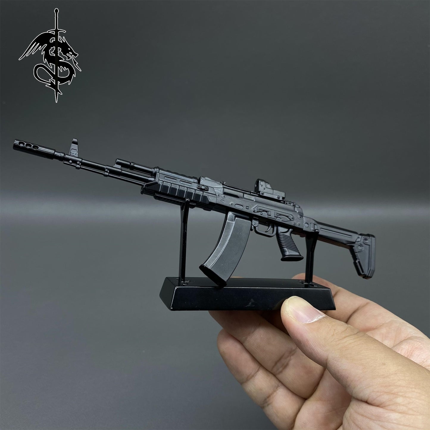 1:6 Arena Breakout Metal Tiny AK74N Miniature