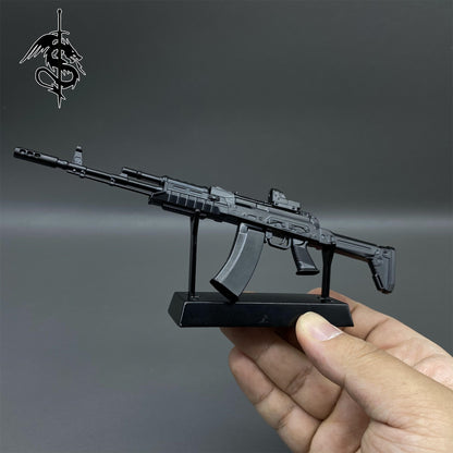 1:6 Arena Breakout Metal Tiny AK74N Miniature