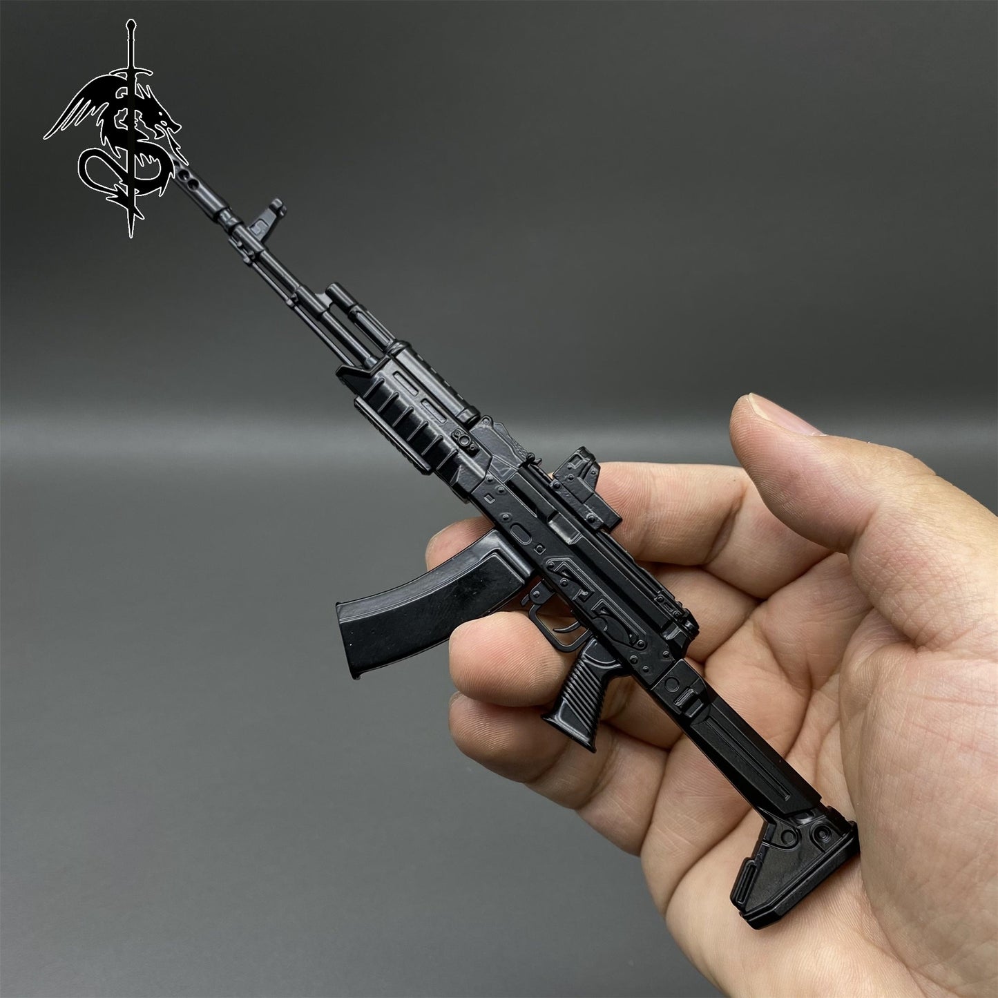 1:6 Arena Breakout Metal Tiny Come On Skin AK74N Miniature