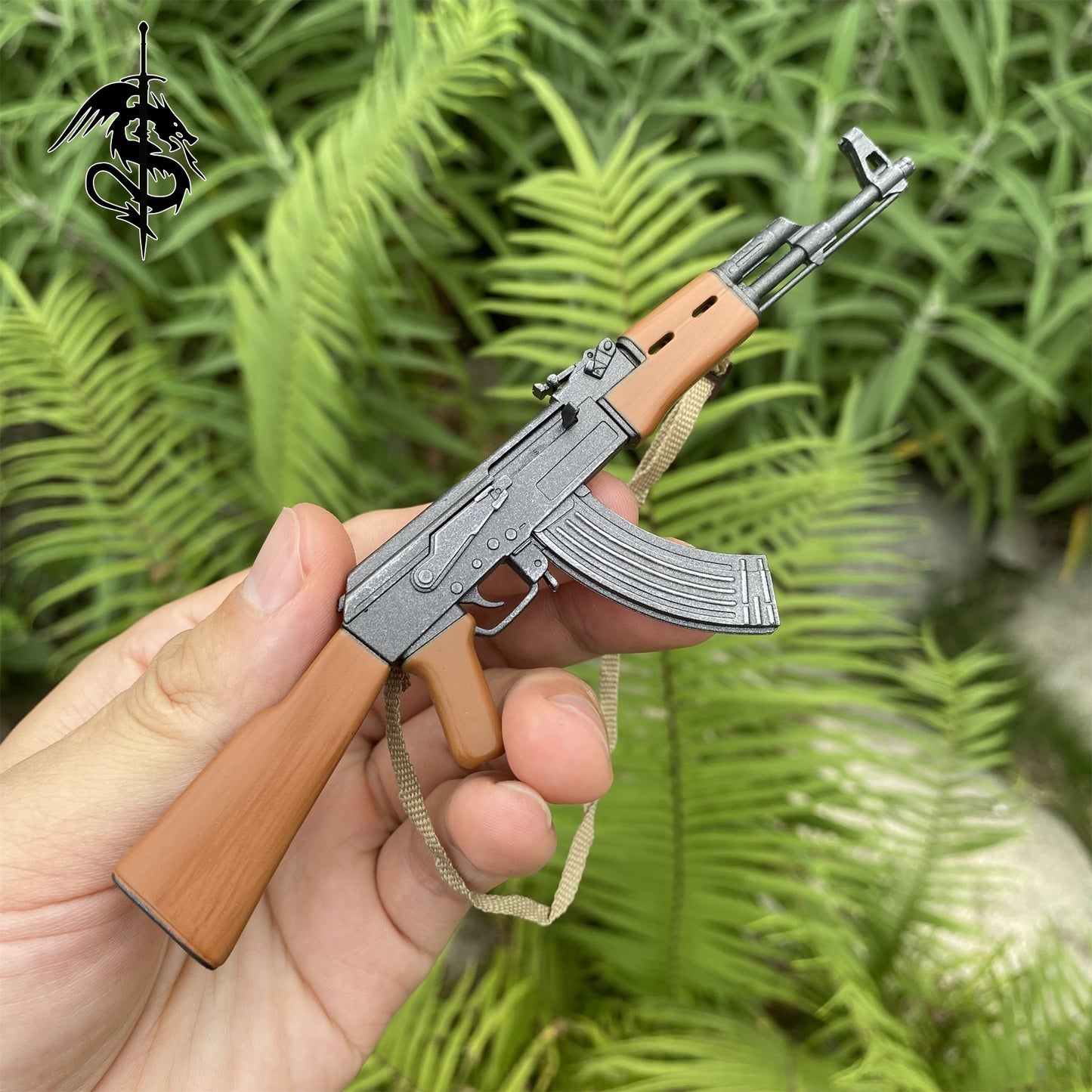 One-Sixth AK-47 Replica Small Avtomat Kalashnikova Rifle Professional