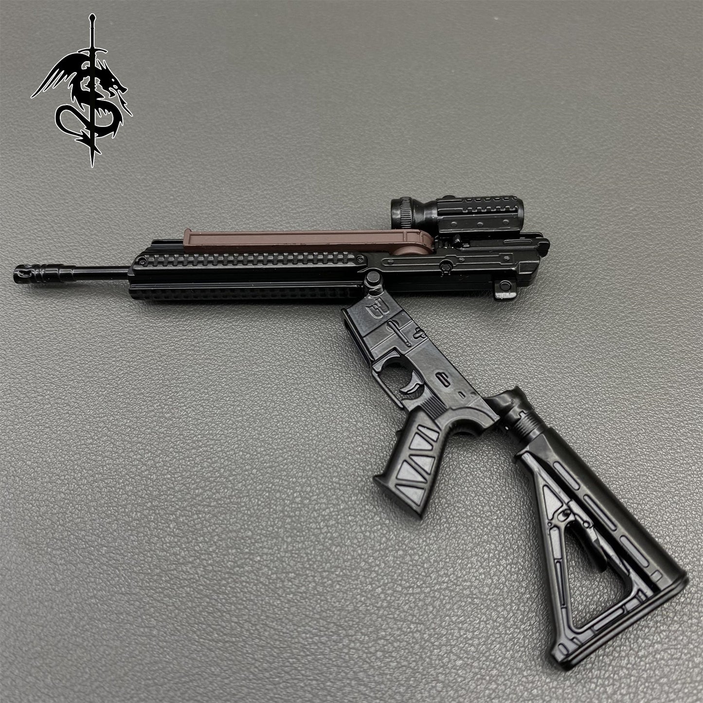 1:6 Arena Breakout Metal Tiny AR57 Gun Miniature