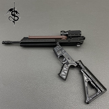 1:6 Arena Breakout Metal Tiny AR57 Gun Miniature